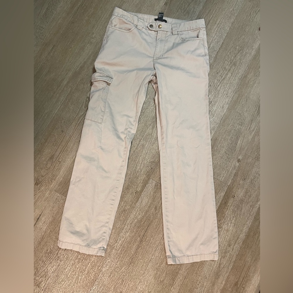 KHAKI CARGO FOREVER 21 PANTS